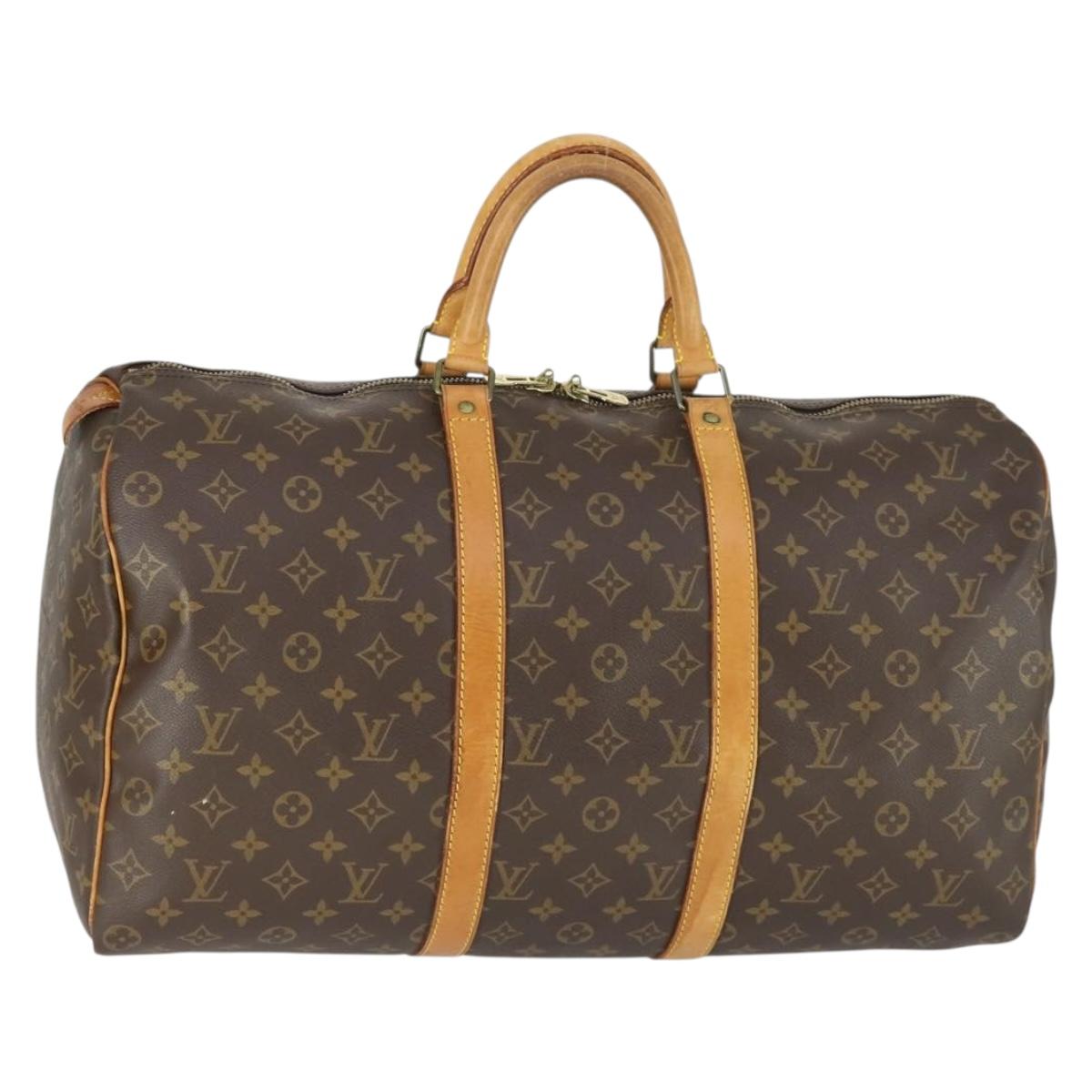 Monogram Keepall 50 Boston Bag