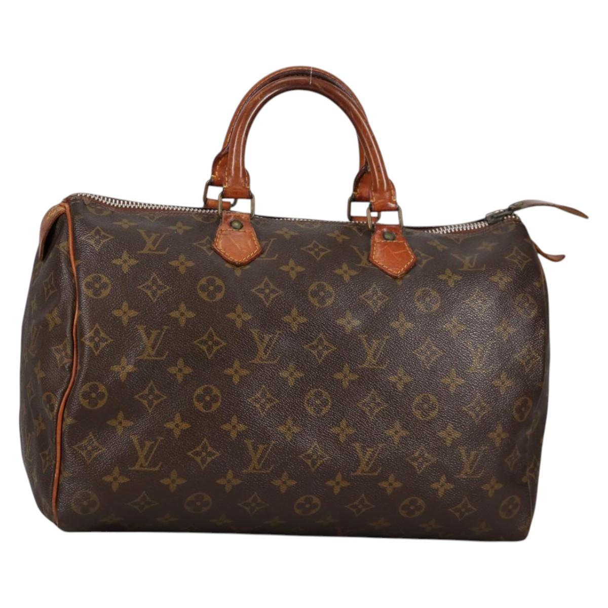 Monogram Speedy 35 Hand Bag Vintage