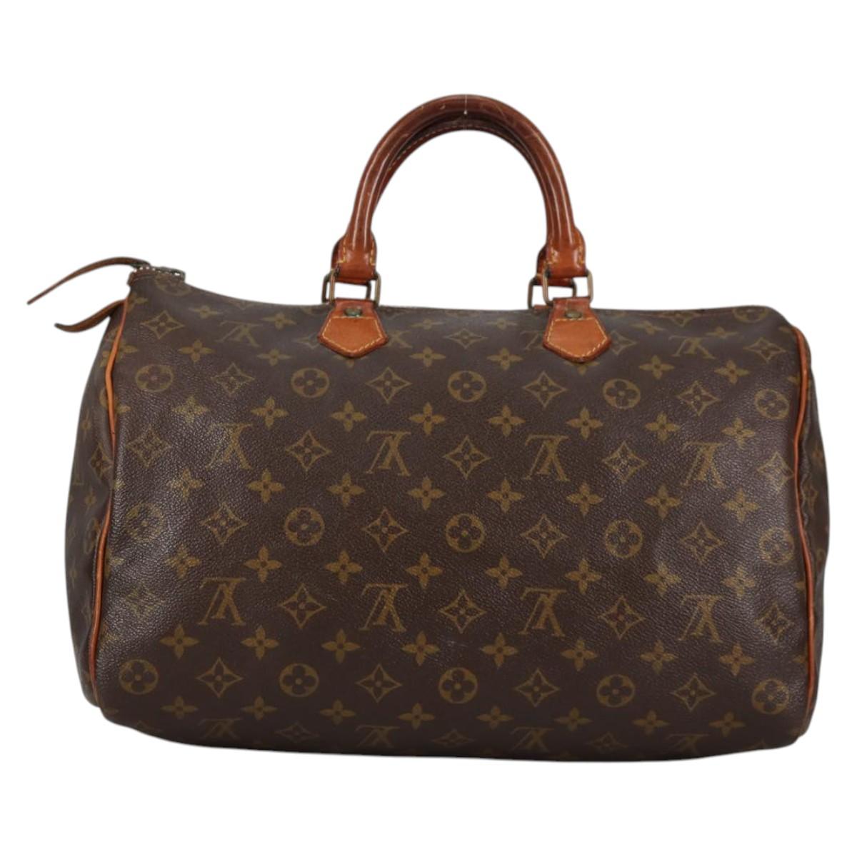 Monogram Speedy 35 Hand Bag Vintage