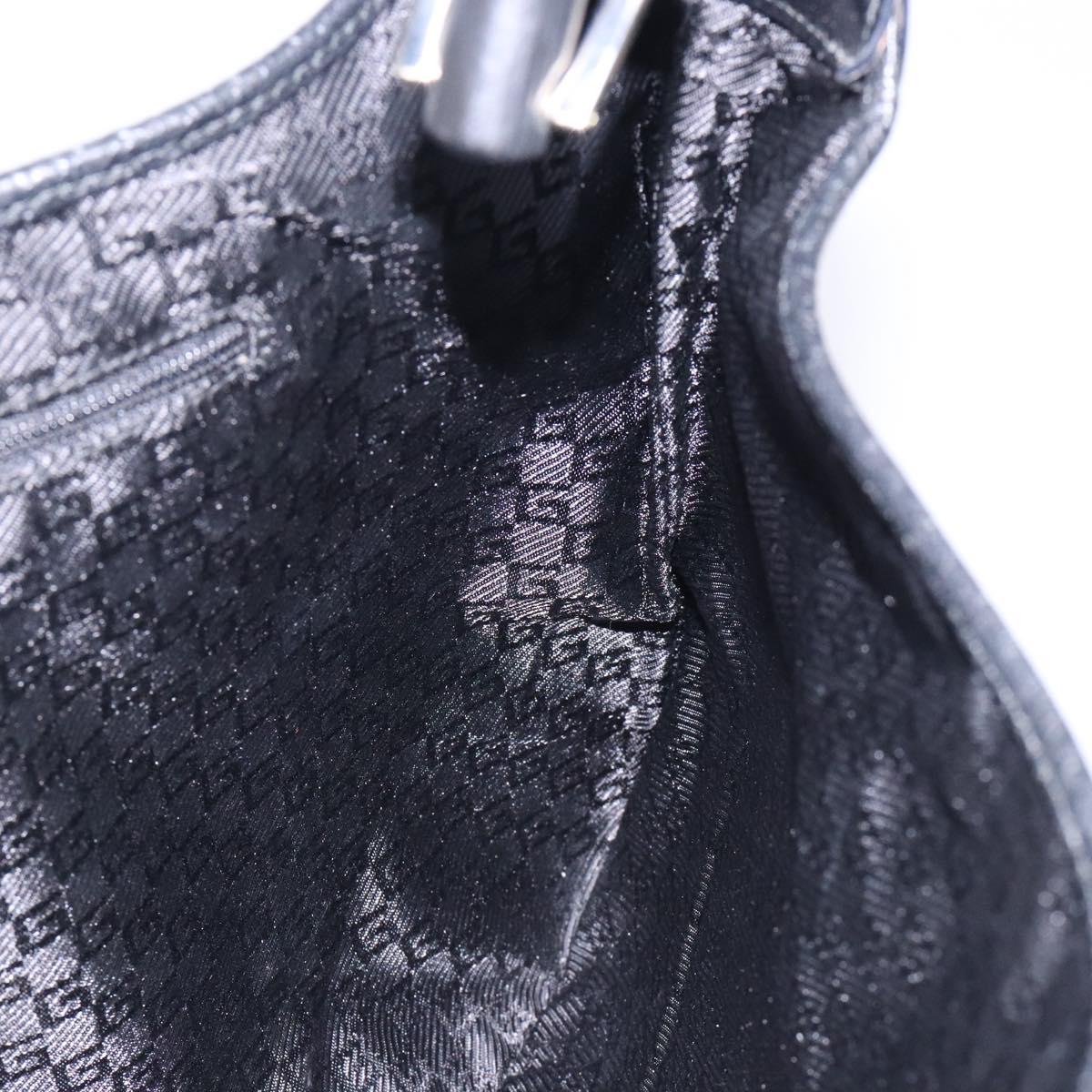 Handtasche Bamboo Jackie Schwarz Silber