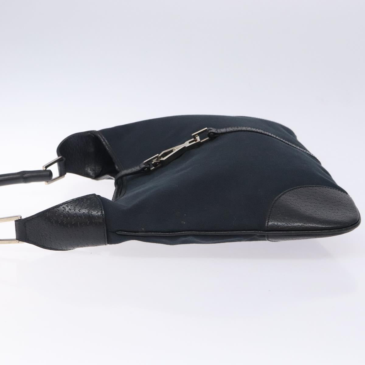 Handtasche Bamboo Jackie Schwarz Silber