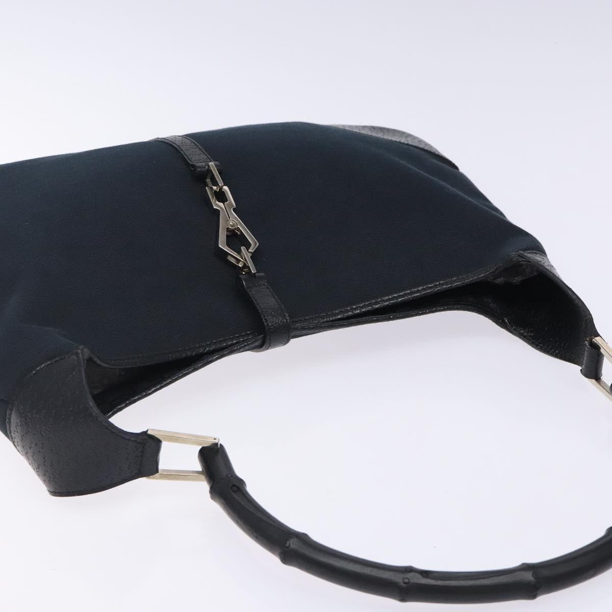 Handtasche Bamboo Jackie Schwarz Silber