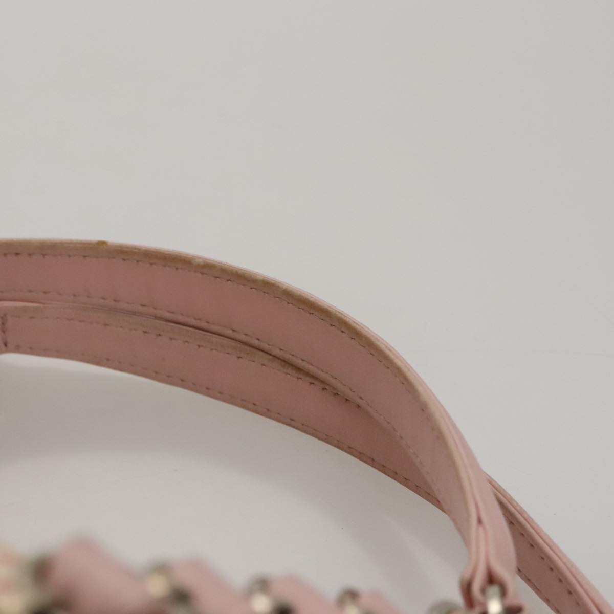 Trotter Canvas Romantic Handtasche PVC Rosa Silber