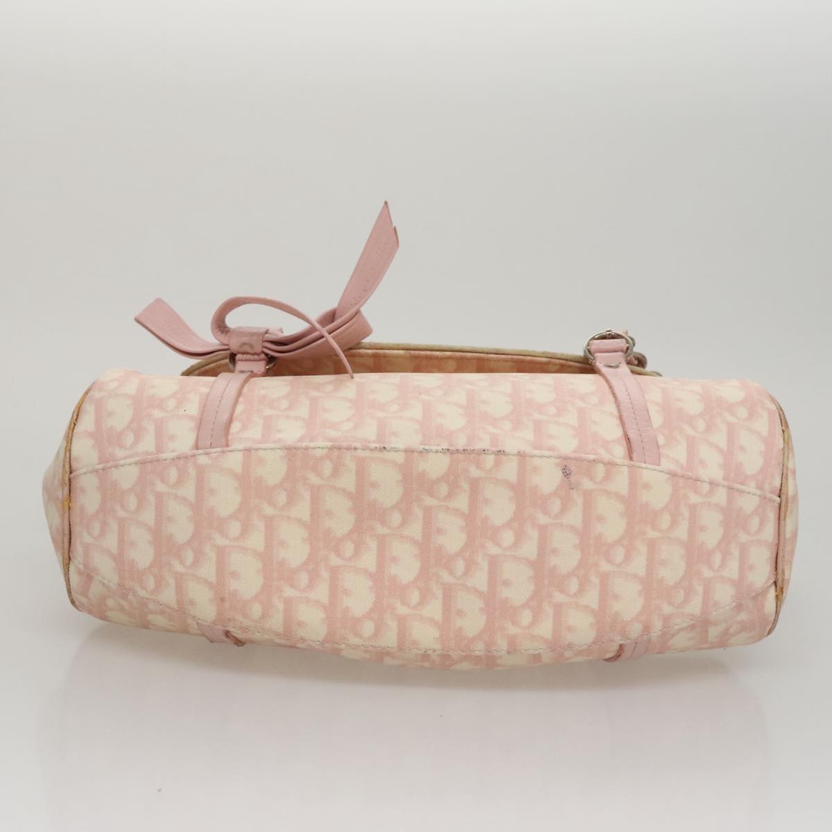 Trotter Canvas Romantic Handtasche PVC Rosa Silber