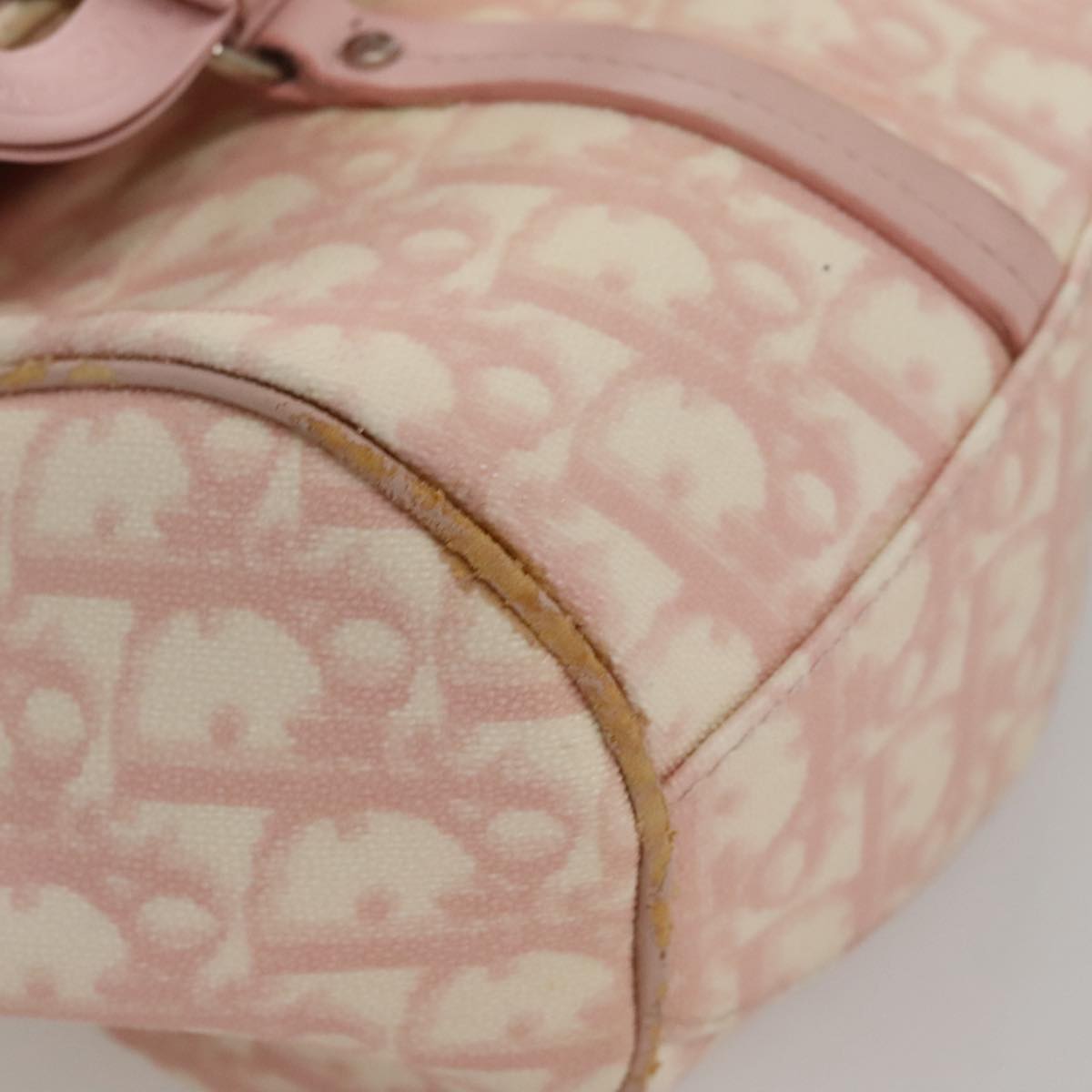 Trotter Canvas Romantic Handtasche PVC Rosa Silber