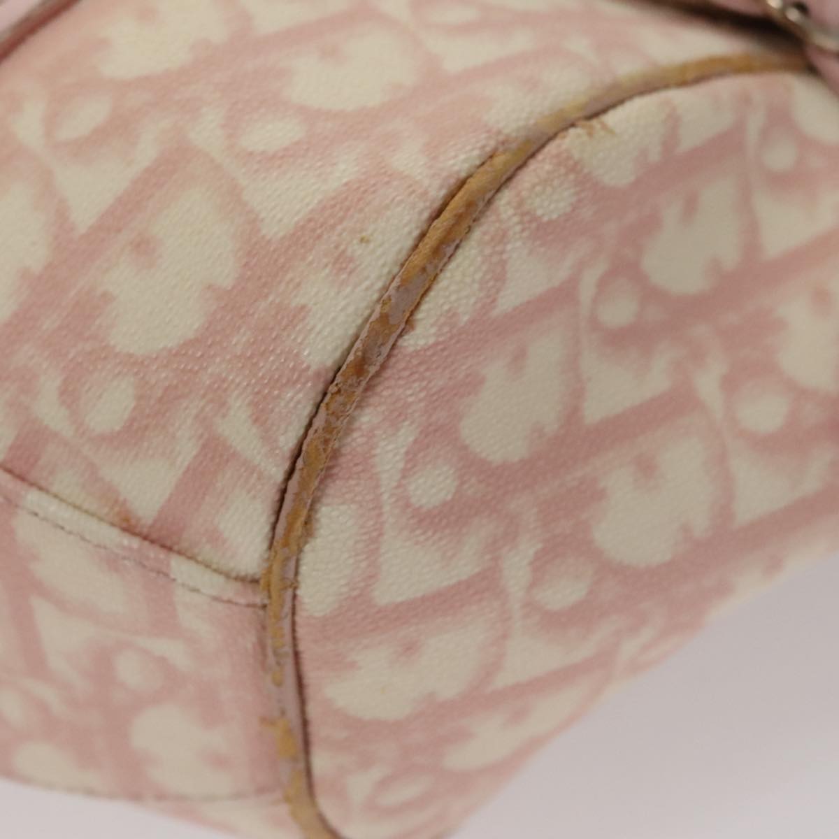 Trotter Canvas Romantic Handtasche PVC Rosa Silber
