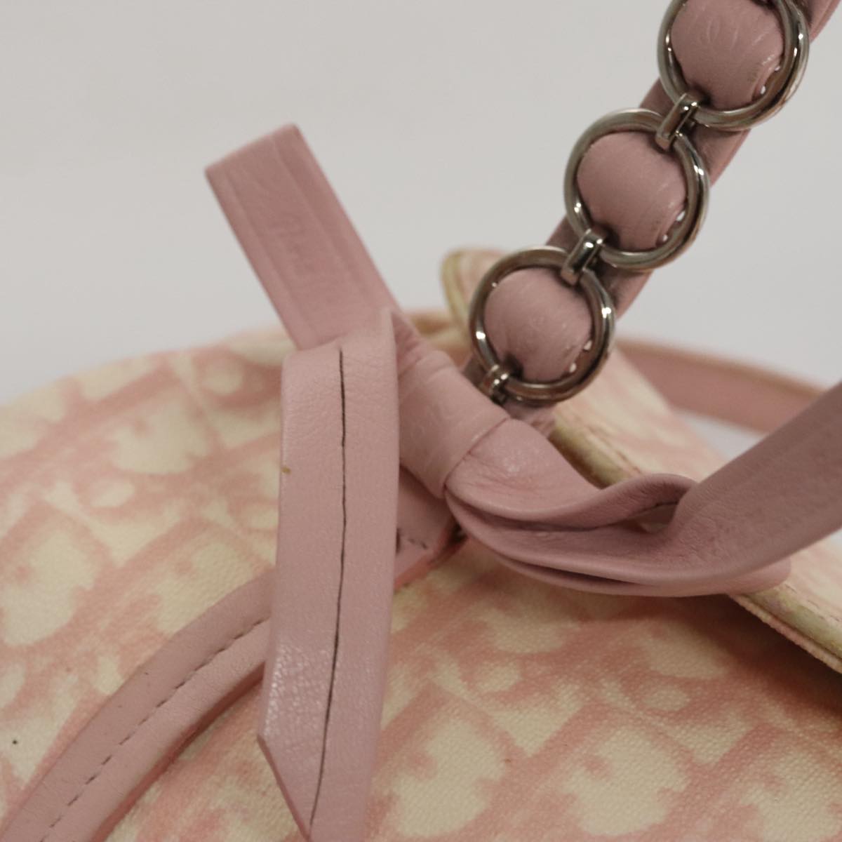 Trotter Canvas Romantic Handtasche PVC Rosa Silber