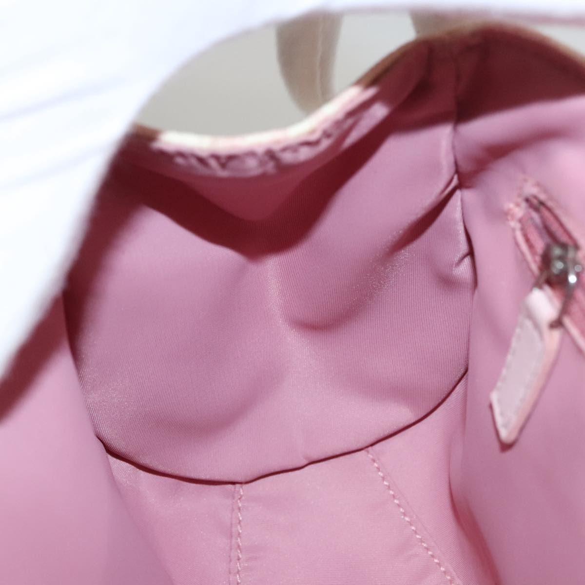 Trotter Canvas Romantic Handtasche PVC Rosa Silber