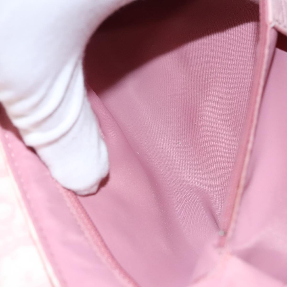 Trotter Canvas Romantic Handtasche PVC Rosa Silber