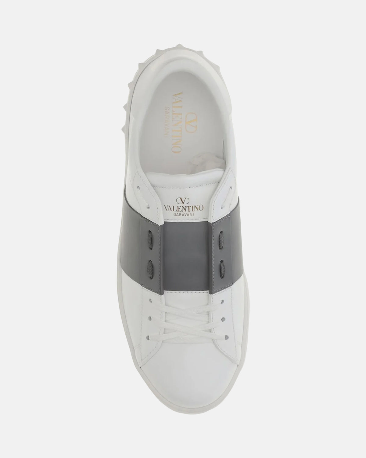 Open White Grey