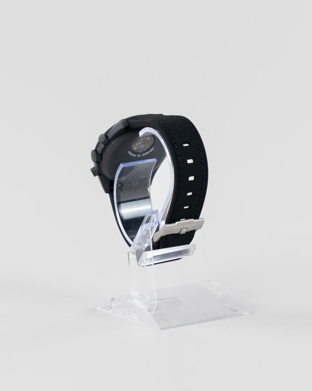 Klockband 2.0 till MoonSwatch – svart, 20 mm