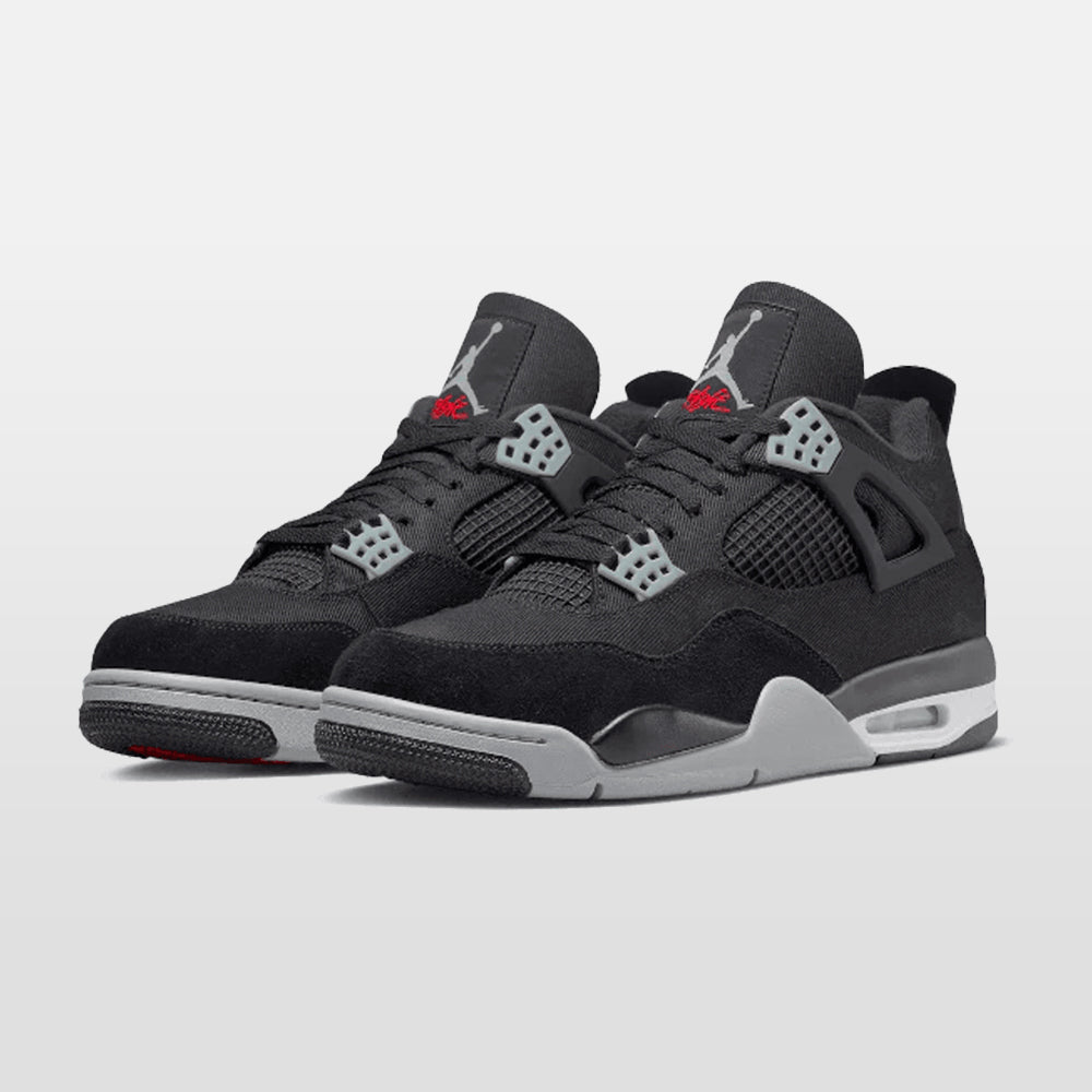 Handla Nike Jordan 4 Retro "Black Canvas" online | Smidigt och enkelt på nätet - Merchsweden |