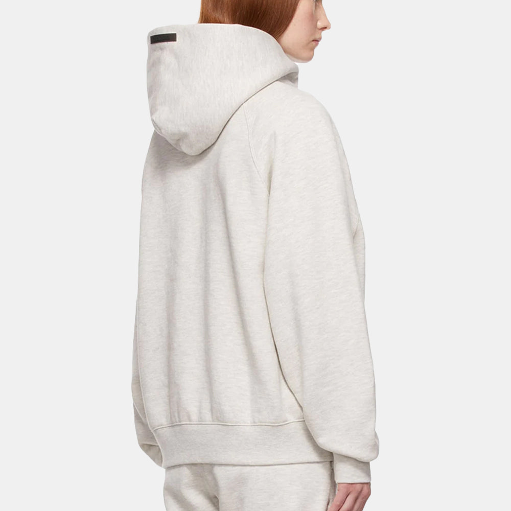 Fear of God Essentials "Light Oatmeal" Hoodie (FW21) - Hoodie | Trendiga kläder & skor - Merchsweden |