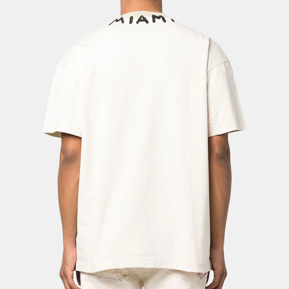 Handla Palm Angels Neck logo tee online | Smidigt och enkelt på nätet - Merchsweden |
